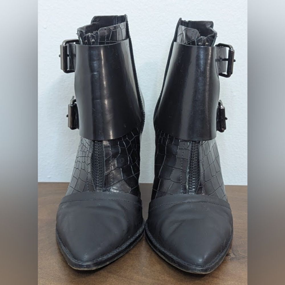 Tibi New York Whimsigoth Dark Academia Witchy Feminine Rock Western Bootie 8